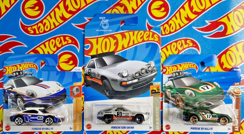 Hot wheels porsche 911 rallye - wheels,
