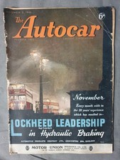 The Autocar:  1945 vintage car