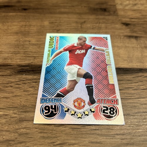 Man united vidic match attax - man,
