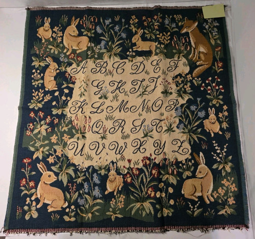 Vintage french alphabet floral - vintage,