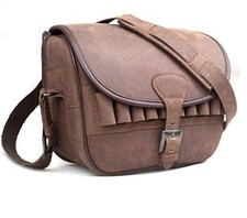 Leather Cartridge Bag Ammo