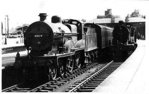 1959 dumfries train - dumfries, station