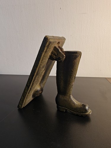 Wellington boot vintage door - vintage,