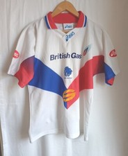 ASICS Great Britain Vintage (1998) Rugby League Shirt Size Small (38"-40" chest)