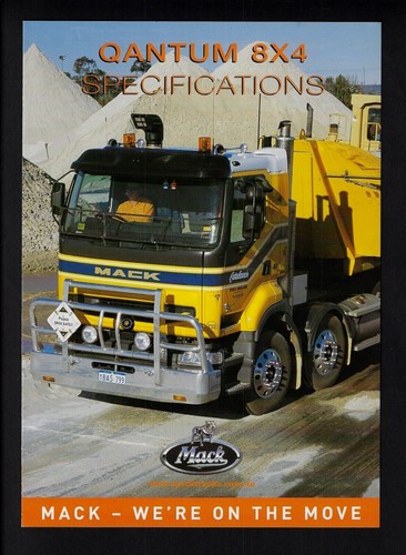 Mack qantum 8x4 trucks - 8x4, 4