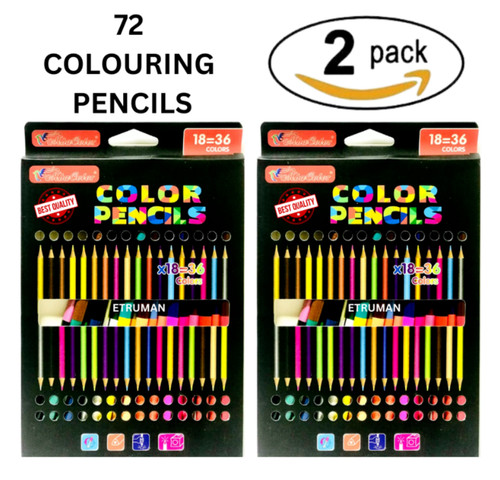 Colouring pencils set - set, mix