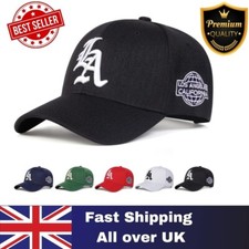 Unisex LA Letter Embroidery