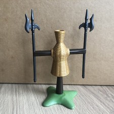 Playmobil Weapons Fighting Training Dummy & 2 Spears, History Castle Spares 00