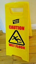 Wet Floor Warning Sign