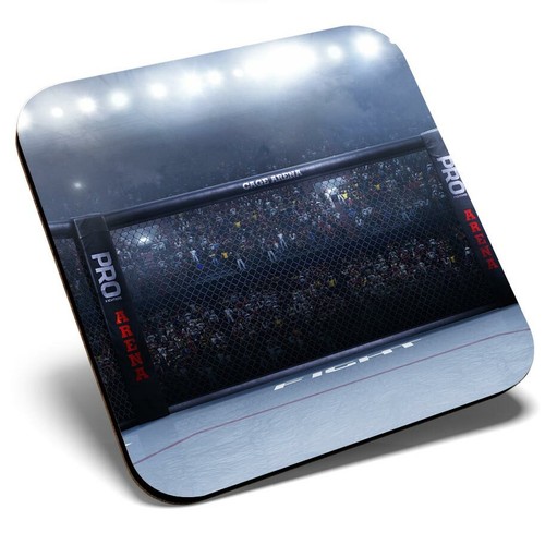 Square single coaster - single, mma