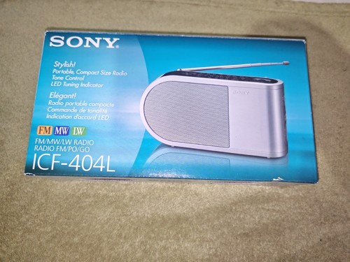 Sony icf 404l - band, radio