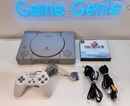 Playstation console grey - console,