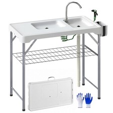 Outsunny folding fish cleaning - folding,