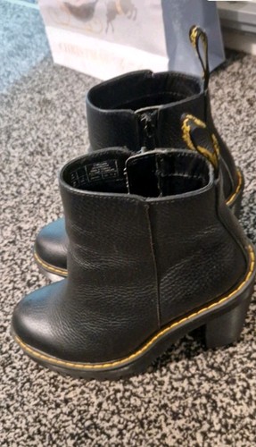 Martens heeled boots - martens,