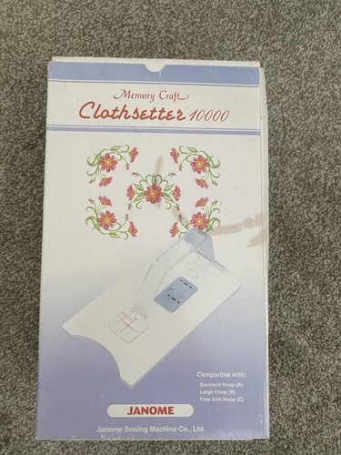 Janome memory craft - memory,