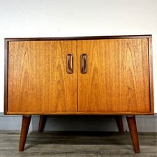 Stylish Mid Century Teak Mini Sideboard/Media Cabinet G Plan Fresco On Legs 60's