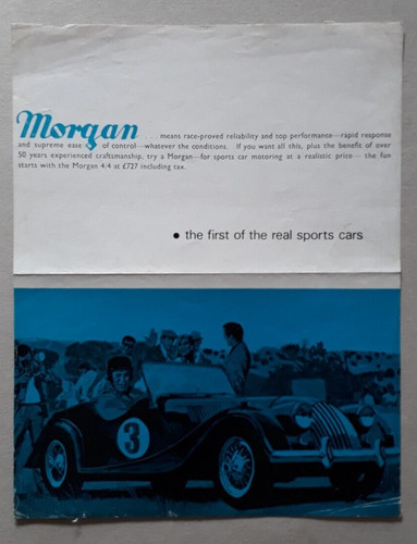 Morgan plus 4 brochure - morgan, /