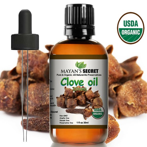 Organic clove essential oil - essential,