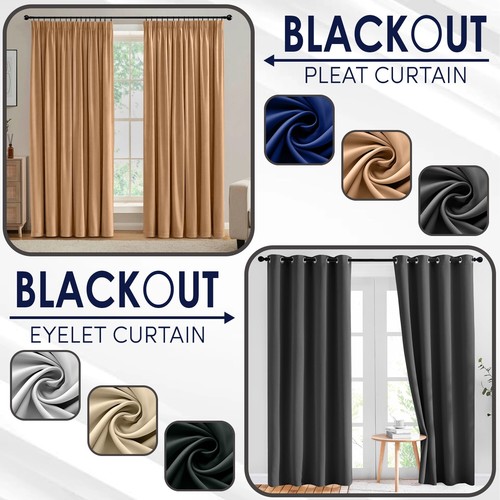 100 blackout curtains - 100%,