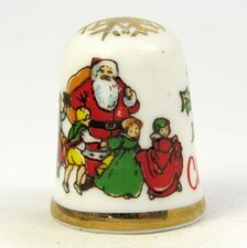 CAVERSWALL THIMBLE 'CHRISTMAS