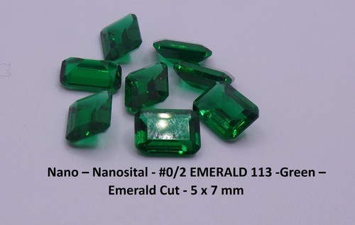Emerald green nano - emerald, cut
