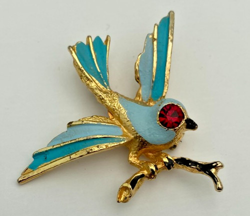 Vintage gold tone metal - vintage,
