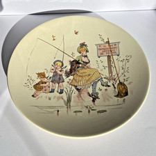 Sarreguemines French Plate