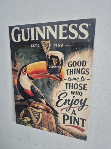 Guinness metal tin - wall, sign