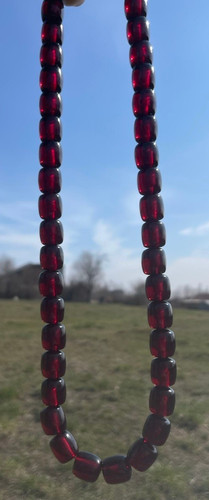 Antique art deco cherry amber - art,
