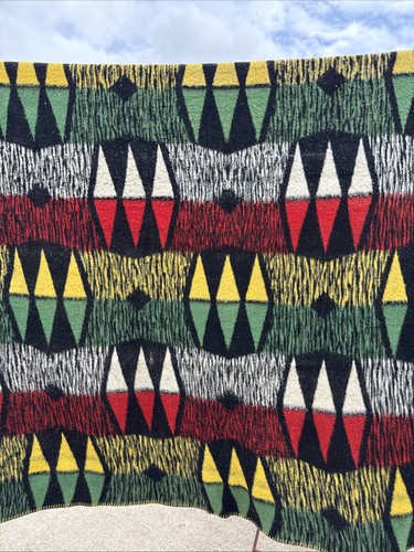 Vintage blanket mid century - vintage,