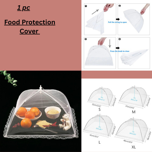 Kitchen foldable food - kitchen, mesh