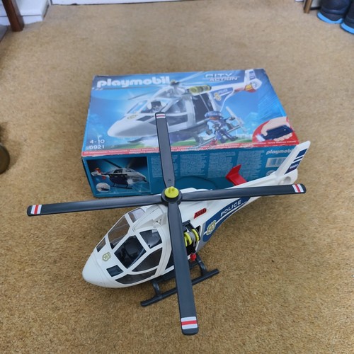 Playmobil police helicopter - playmobil,