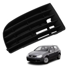 For VW Golf MK5 2004-2008 New Front Bumper Fog Grille No Fog Hole Driver Side