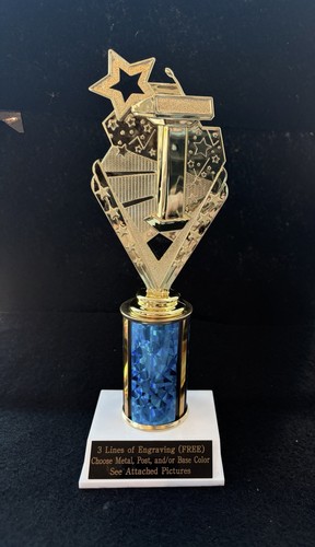 Tall gold speaker - 6, 1/2"