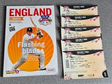 CRICKET PROGRAMME & TICKETS **