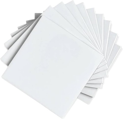 6x6 glossy white ceramic - glossy,