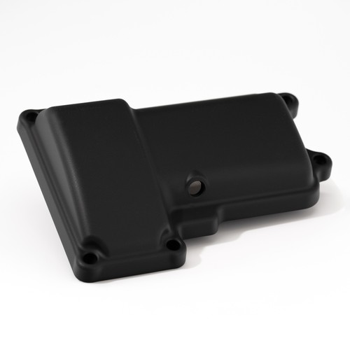 Transmission cover black - transmission,
