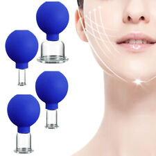 Anti-Cellulite Facial Massage Cupping Can Body Face Vacuum Glass Silicone Cup