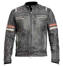 Men’s Black Distressed