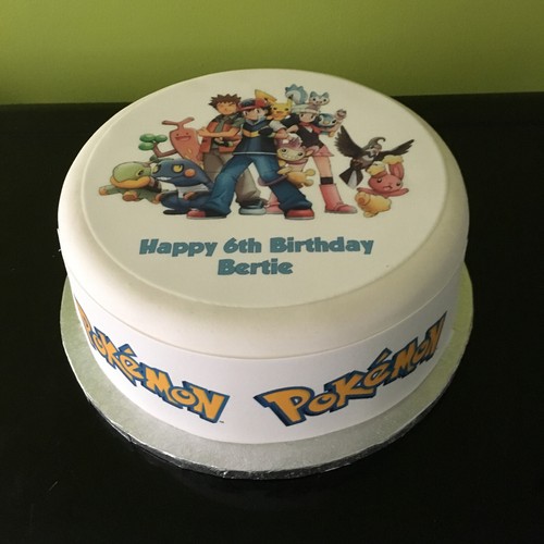 Pokemon pre cut edible - pokemon, pre-cut
