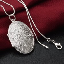 925 Sterling silver Large Oval