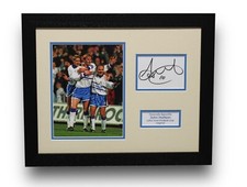 JOHN HARTSON Framed Luton Town