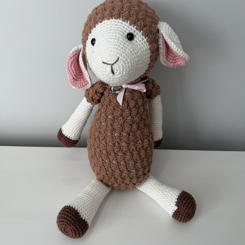 Handmade crochet lamb - handmade, sheep