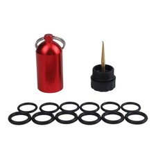 A Must Have for Divers Aluminum Storage Bottle with 12 O Rings for Valves