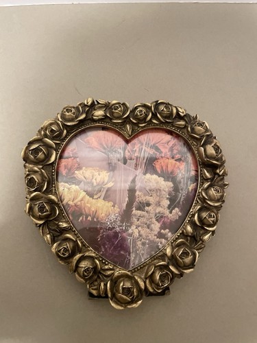 Shabby chic heart shaped rose - chic,