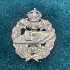 British Army Tank Corps Cap
