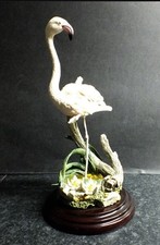 Rare Country Artists Flamingo Figure by Michael Abberley ~ 1999 ~ C/A 01307