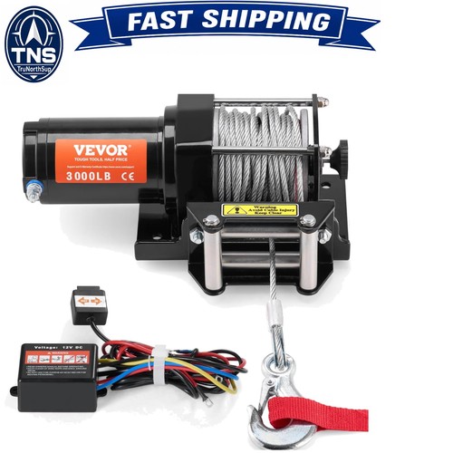 Atv winch 3000 12v - winch, lb