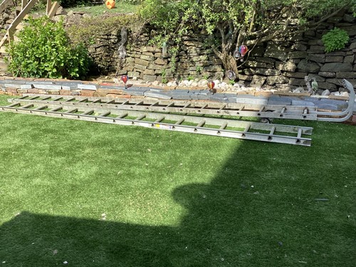 Double section trade roof - double,