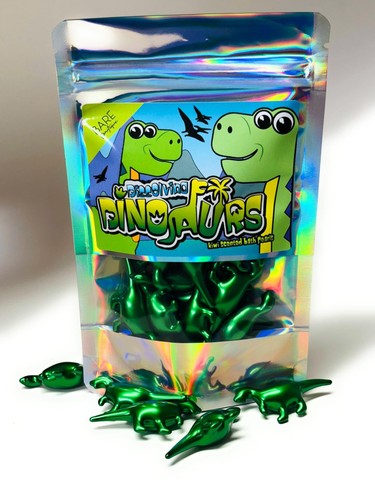 Dissolvable dinosaurs kiwi - dissolvable,